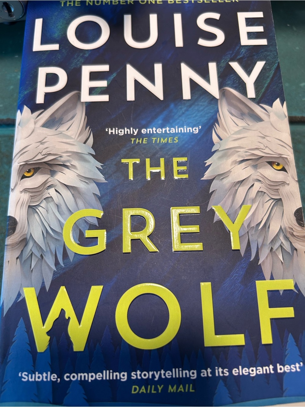 The Grey Wolf Paperback - Blue Cover